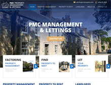 Tablet Screenshot of pmcproperty.com